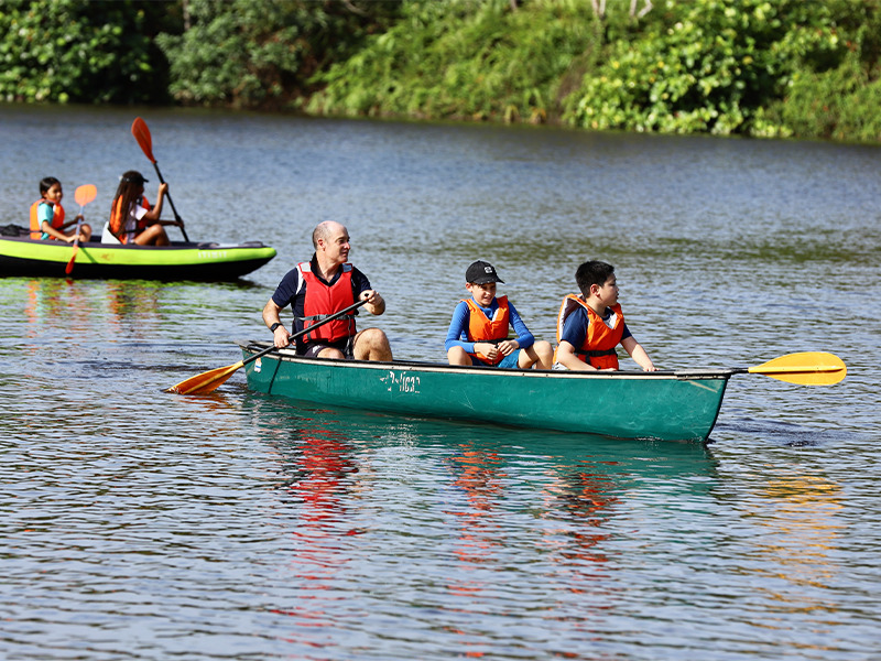 extracurricular activities on the lake at Marlborough College Malaysia