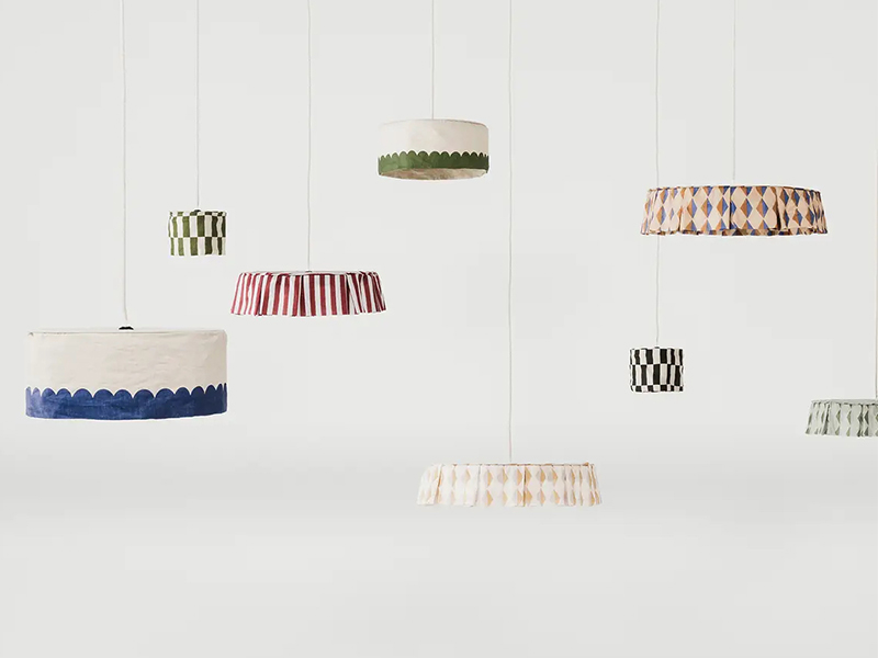 Hanging lights and lampshades