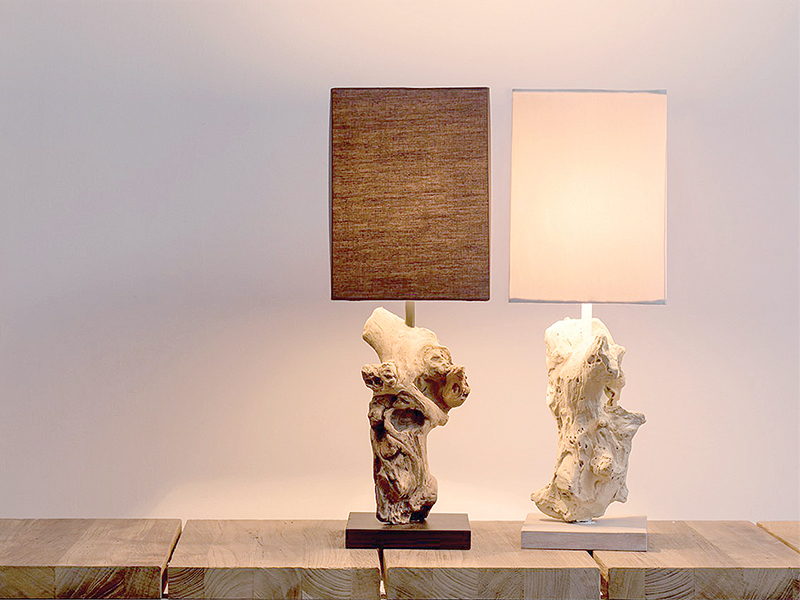 Update your home decor with driftwood table lamps in Singapore.