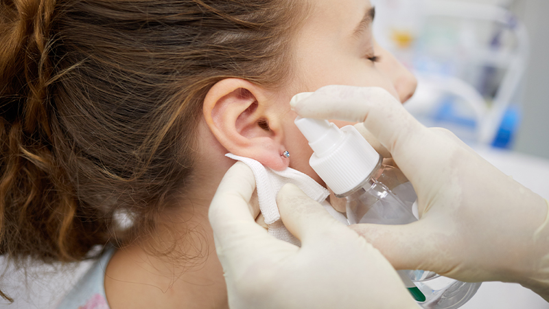 Children's earrings for pierced on sale ears