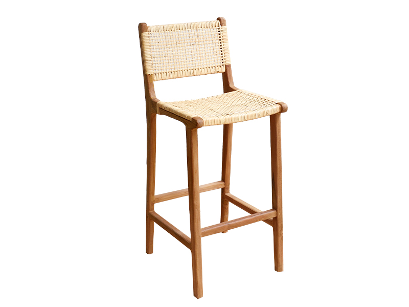 Canggu bar stool, $229, Island Living