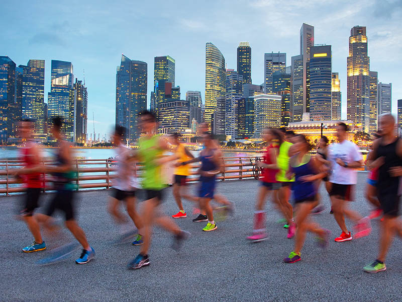 Marathons and running events in singapore
