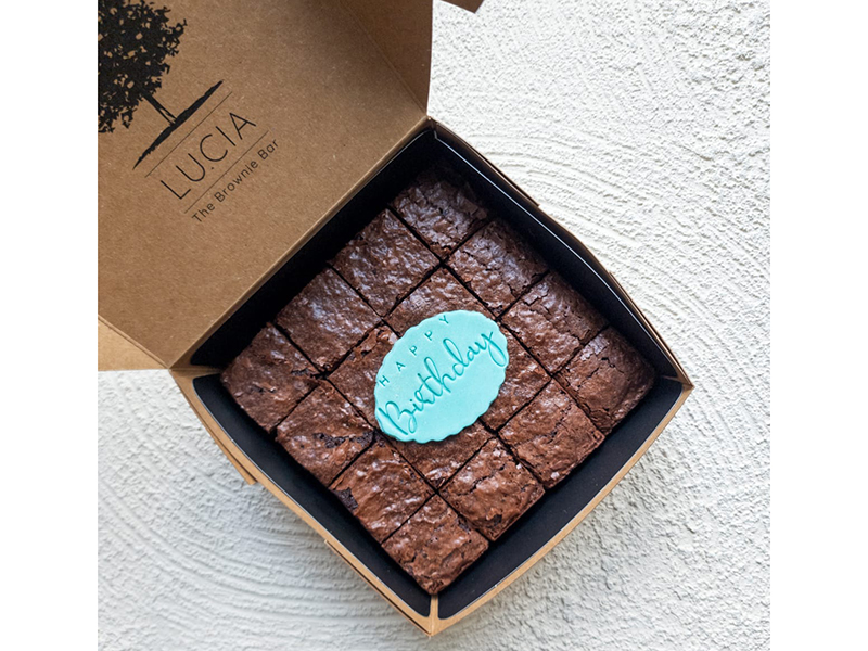 Lucia Brownies - birthday cakes in singapore