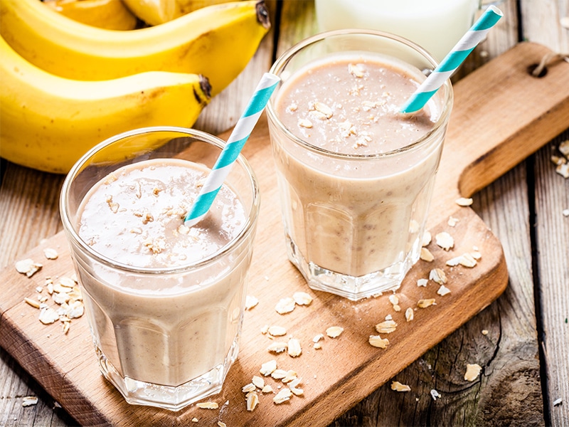 peanut butter and Banana smoothie recipes