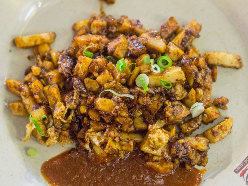 Chai Tow Kway carrot cake kopitiam