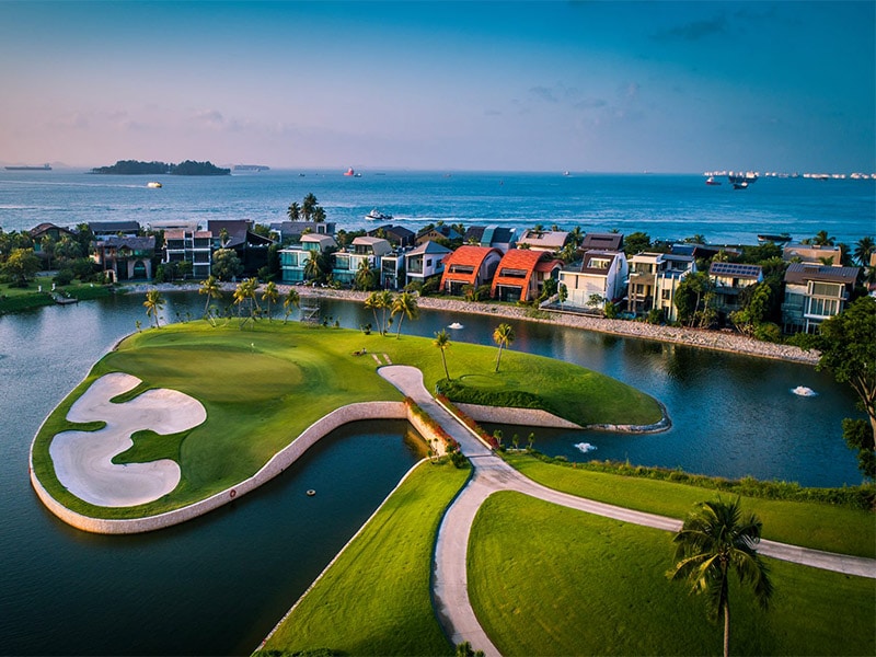 image of Sentosa Golf Club for best places to play golf in Singapore