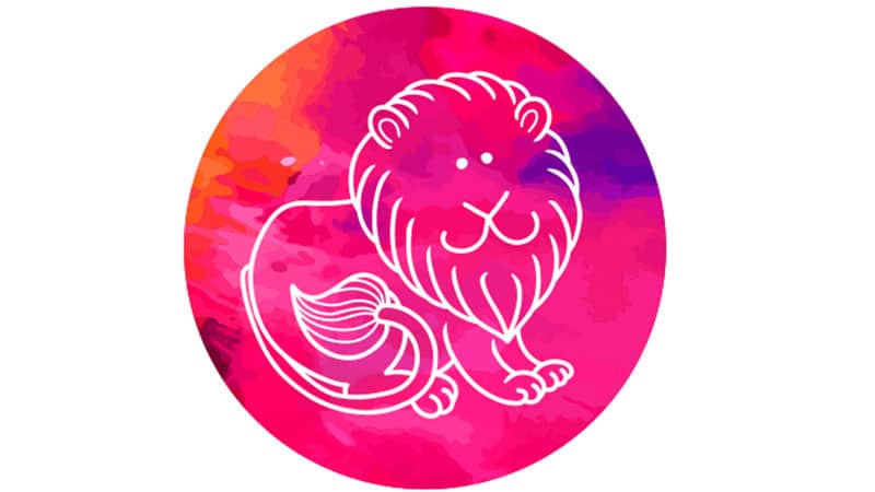 image of Leo horoscope symbol