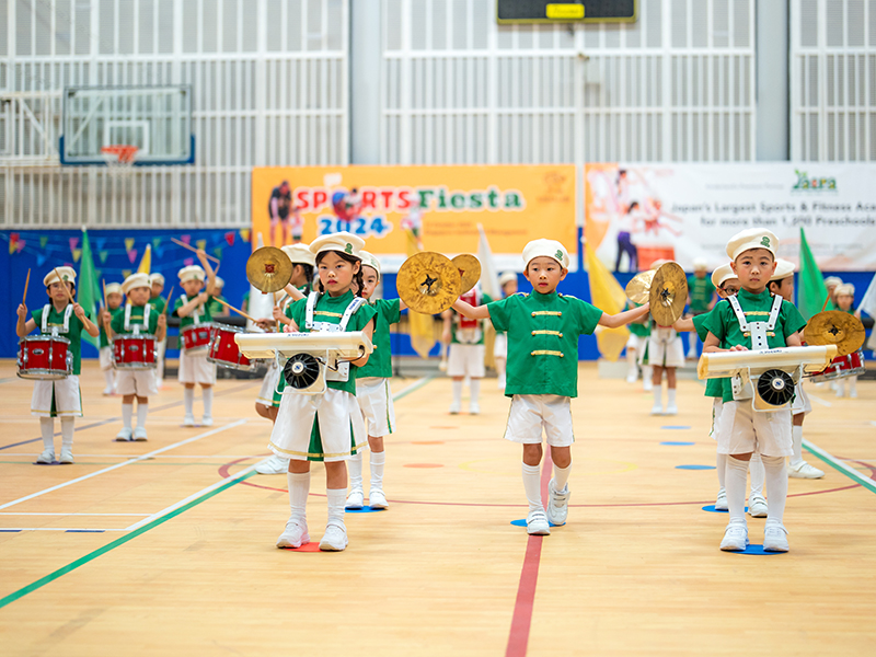 marching band of Kinderland Academy & International Preschools in Singapore - best kindergarten