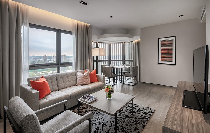 Le Grove Serviced Residences short term accommodation in singapore