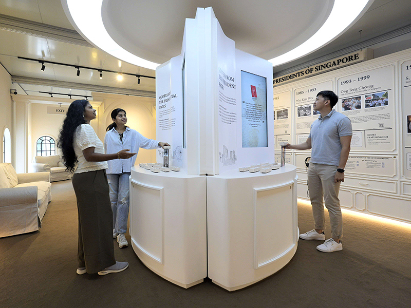 Presidential pop up library - things to do in Singapore