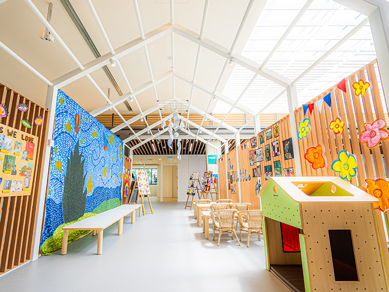 Superland Montessori Preschool near me art atelier
