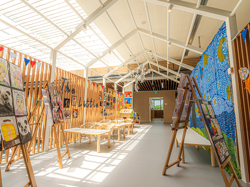 Superland Montessori Preschool in Singapore art atelier