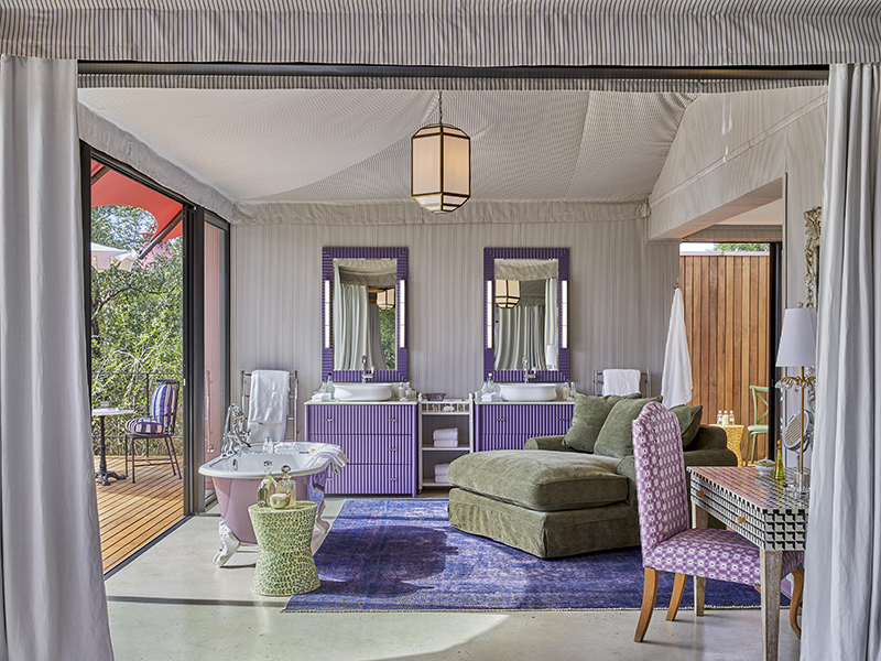 safaris - South Africa - Masiya's bathroom