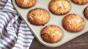 Apple Blueberry Muffins recipe