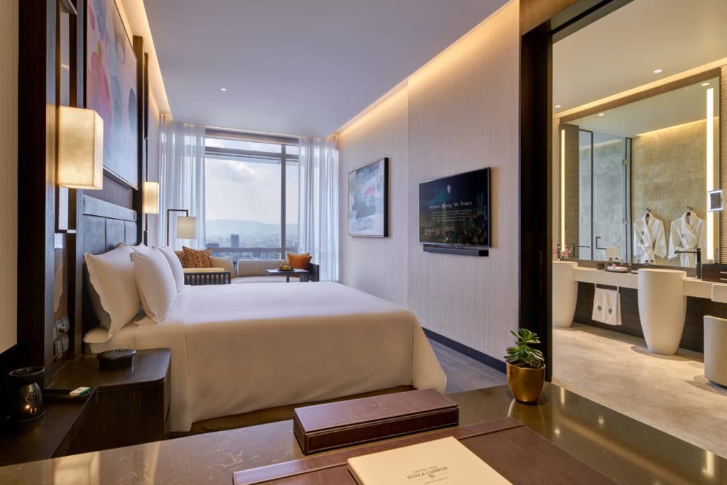 image of Banyan Tree hotel room for story on Kuala Lumpur hotels