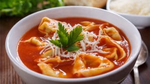 Slow Cooked Lasagna Tortellini Soup recipe