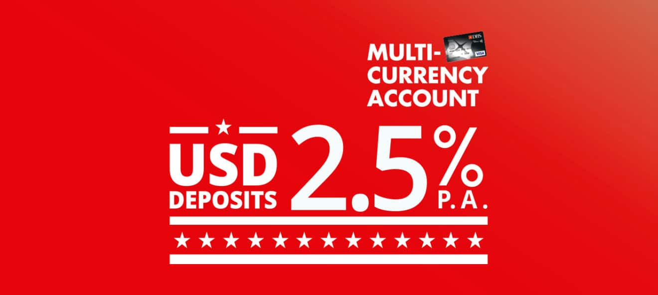 DBS multi-currency account 