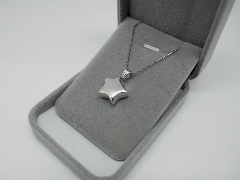 Flying home - Sterling silver star necklace