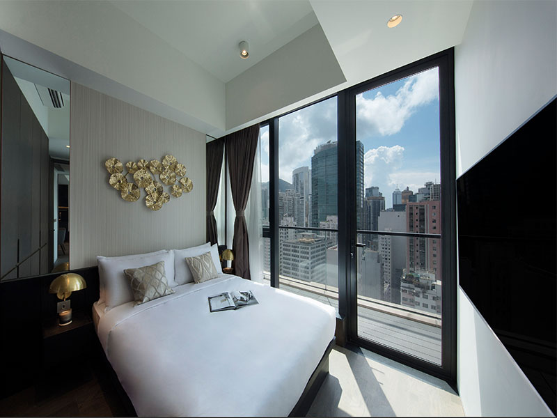 The Luna Hong Kong bedroom