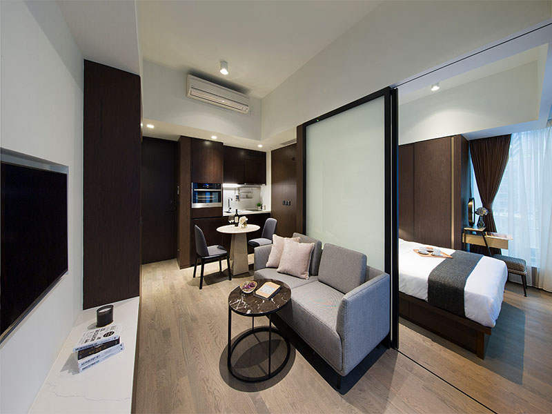 The Luna Hong Kong one bedroom studio