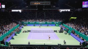 WTA Finals 2018 tennis court