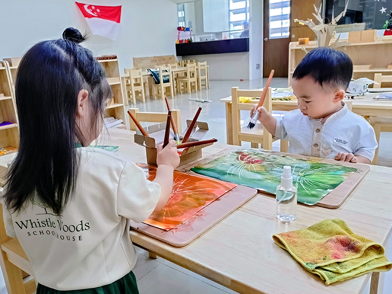 Whistle Woods Schoolhouse Singapore preschool curriculum - structured vs unstructured learning