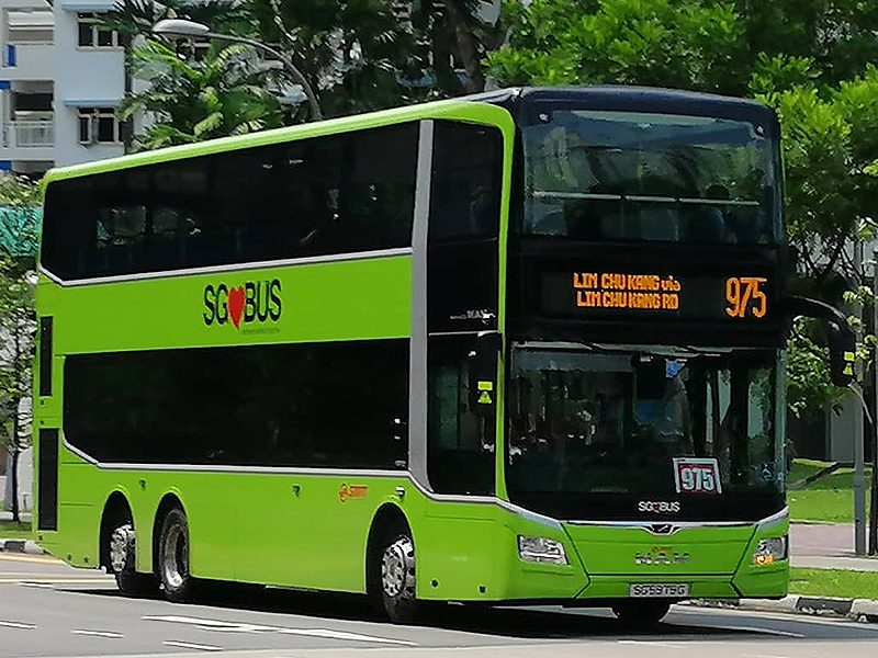 haunted places in Singapore - 975 bus