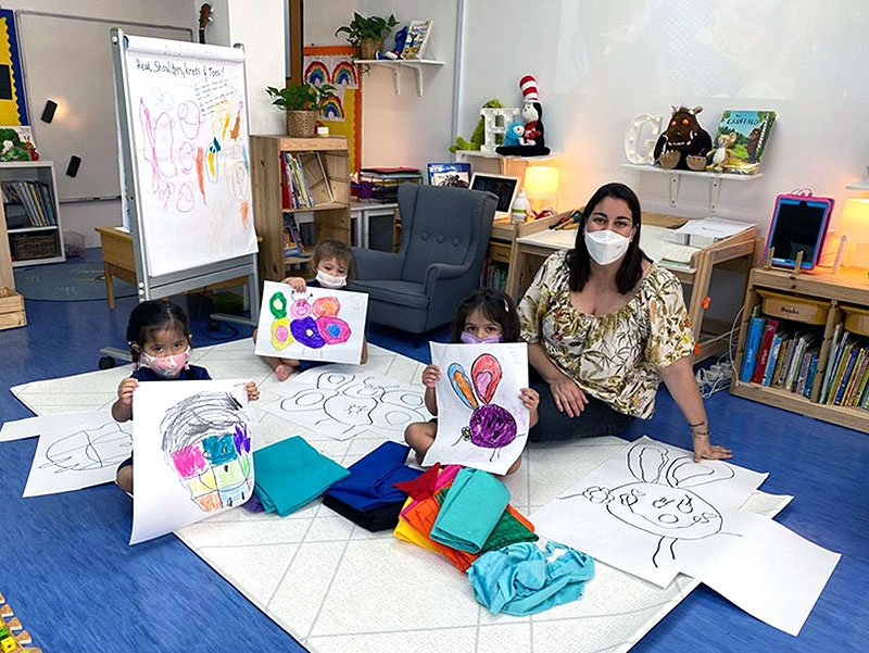 Chatsworth preschool curriculum drawing art class