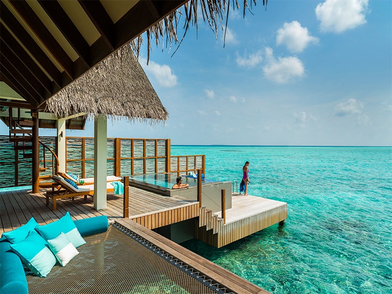 Maldives Landaa water villa