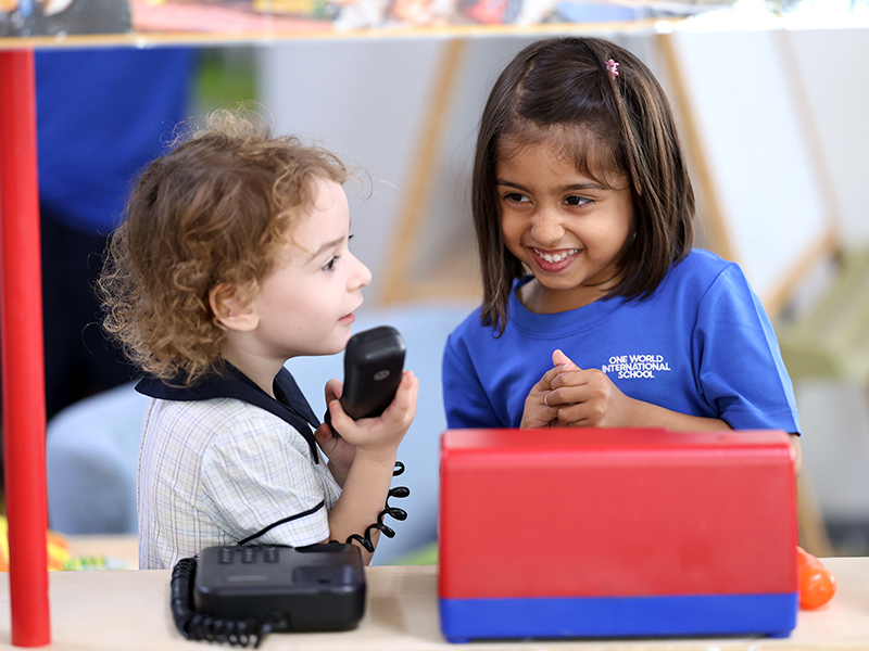 IB primary years programme - OWIS students play time