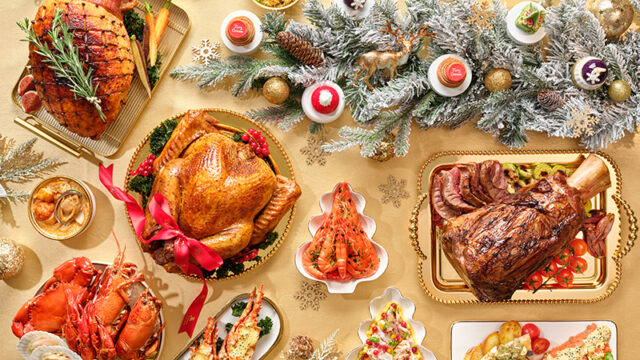 Christmas dinners in Singapore