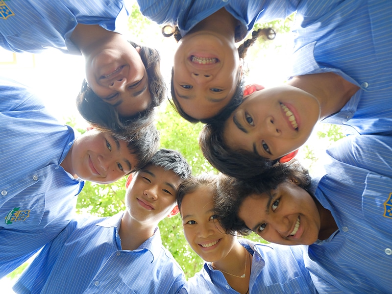 Integrated International School students