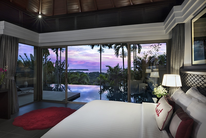 The Pavilions Phuket ocean view villa weekends away from singapore