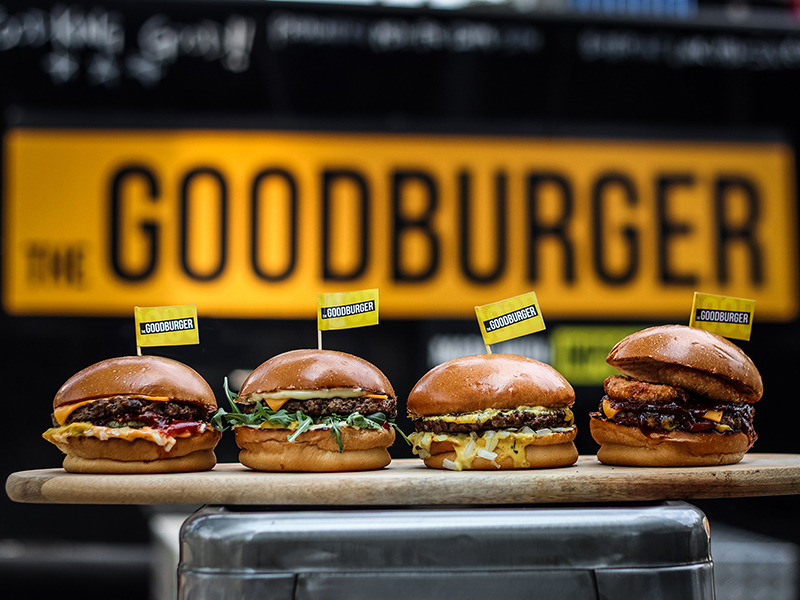 The Goodburger - plant-based burgers in Singapore - vegetarian 