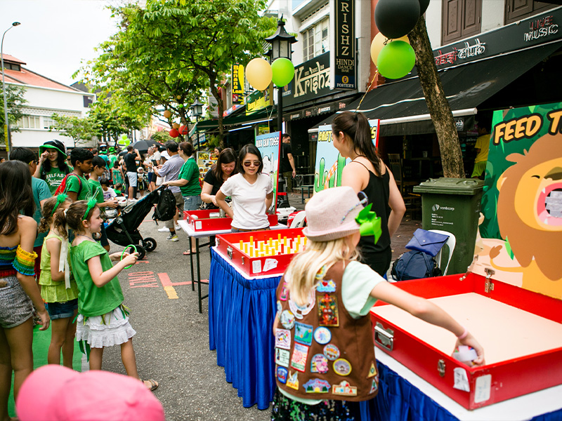 St Patrick's Day Carnival games