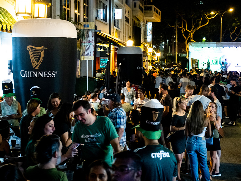 St Patrick's Day Outdoor Street Party