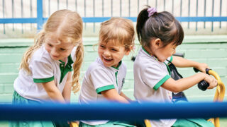 preschoolers outdoor learning through play at play based preschool singapore