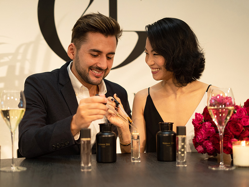Maison21G Perfume classes for valentines day