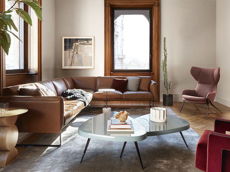 Cassina designer sofa