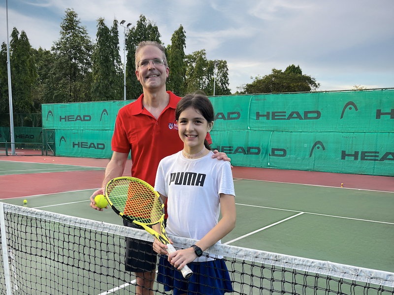 Tennis activities for kids in Singapore