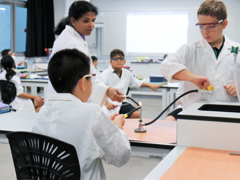 GESS science lab school facilities & programmes