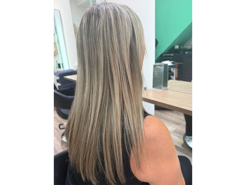 Expat Hair Studio - blonde balayage, blonde highlights, lowlights at hairdressers and hair stylists in Singapore