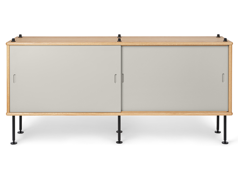 Modular shelving system in oak - singapore furniture shopping