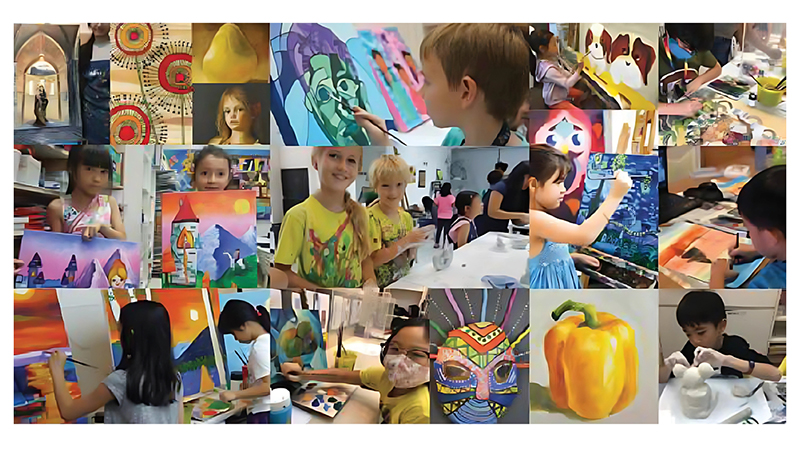 Little Artists Art Studio summer camps in Singapore - day camps 