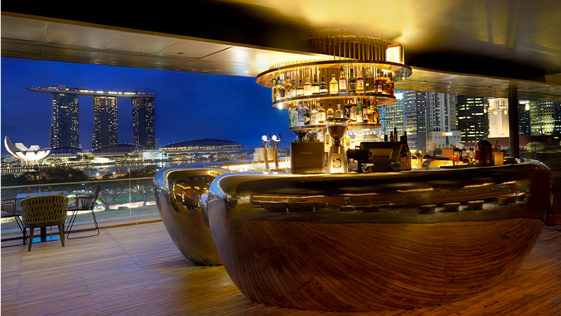 Smoke and Mirrors best rooftop bars in Singapore