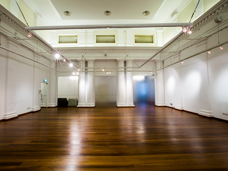 The Arts House Gallery II event venue empty