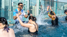 The Ripple Club - aqua classes in singapore - aqua cycling - aqua fitness classes