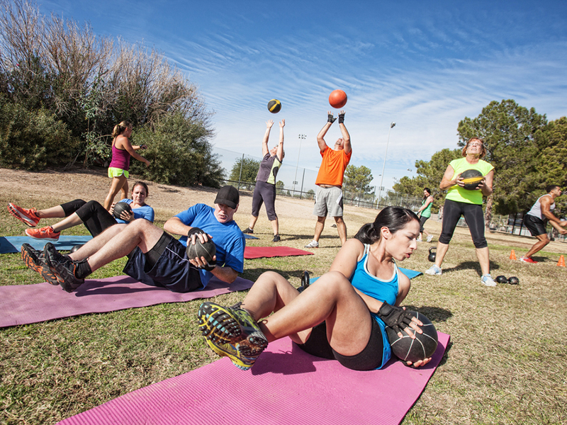 Workout outdoor activities in Singapore fitness classes bootcamps