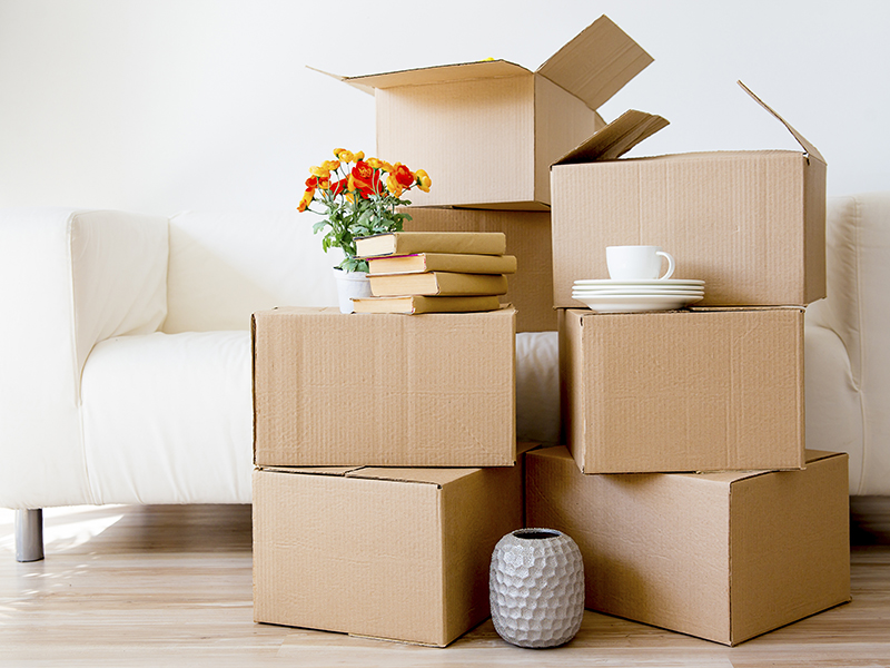 Packing boxes moving house Pack everything home services