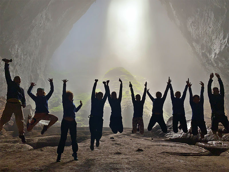 越南Son Doong Cave，她的地球团队